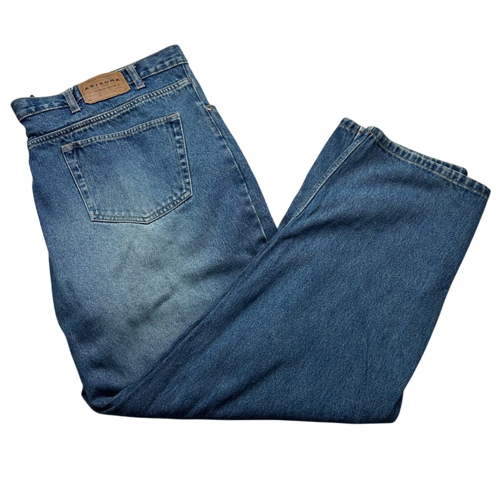 Arizona Cotton Relaxed Jeans 44 Blue Medium Wash Denim Dad Core Normcore Grunge